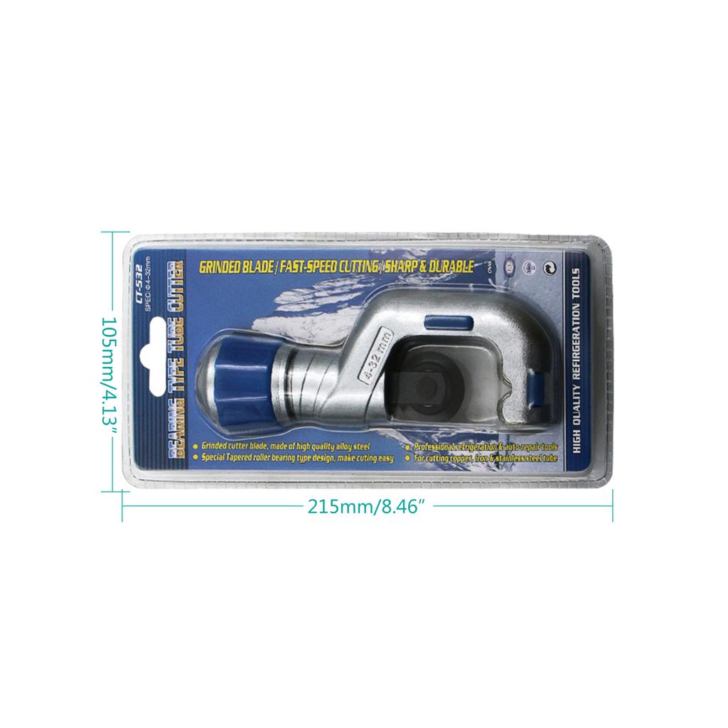 Lagerrohrschneider Wälzfräsen Rundklinge Stahl Aluminium Messing Kupfer Rohr Rohrschneider Schneidwerkzeug Rohrschneidewerkzeug