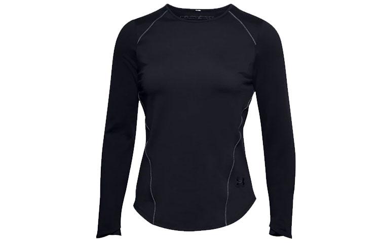 Under Armour Raglan Sleeve T Shirt Women s Black 1360568-001 M