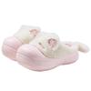 Soft cute cat home cotton slippers female winter student cute bag head waterproof confinement shoes non-slip platform shoes