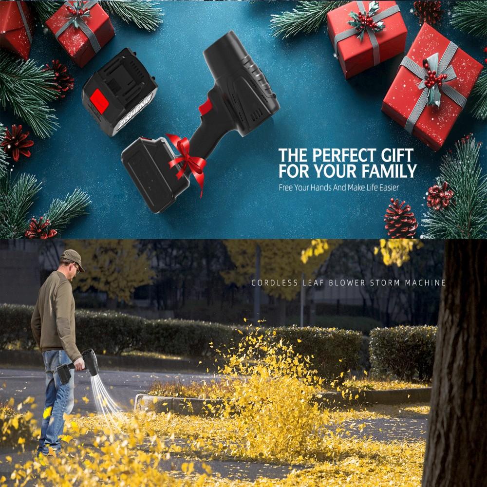 Electric Goddess Brushless Cordless Electric Air Blower Turbo Jet Fan Handheld Dust Blowing Power Tool