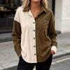Women's Fashion Long Sleeve Loose Fit Jacket