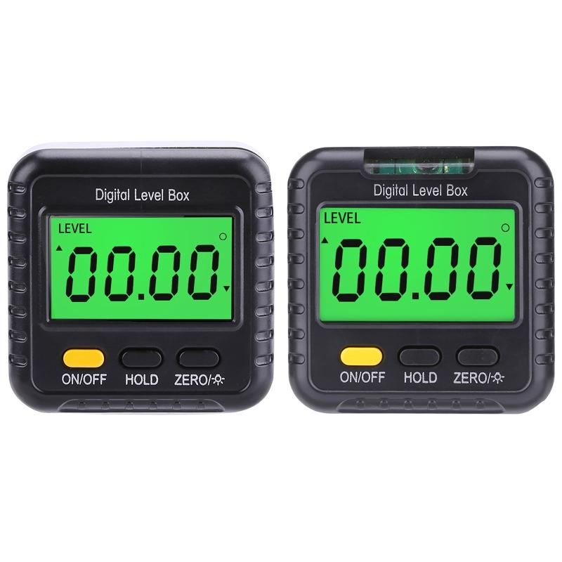 Magnetic Digital Angle Finder Protractor Inclinometer Mini Digital Level Angle Gauge Fast & Stable Measurement Tool