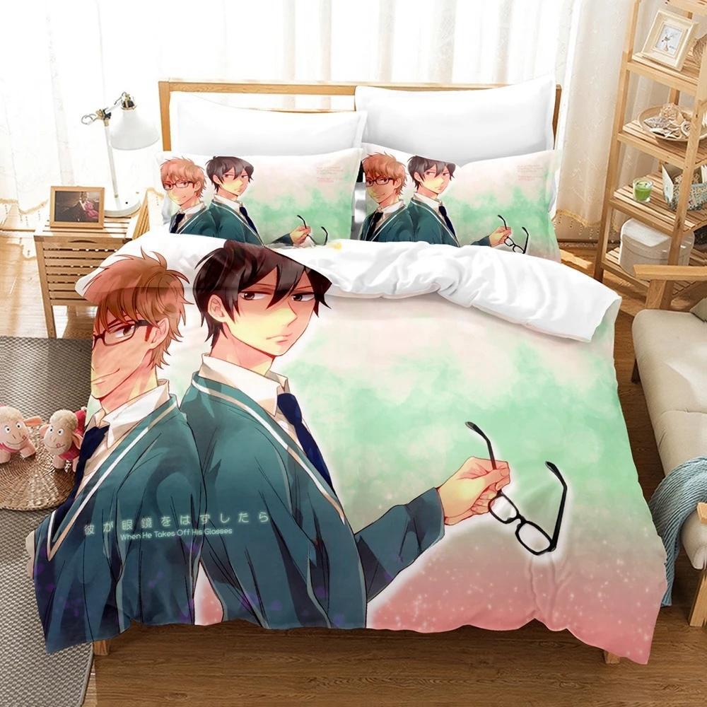 3d Print Anime Ace of Diamond 2_3pcs Bedding Set Boys Girls Twin Queen Size Duvet Cover Pillowcase Bed Kids Adult Home Textiles
