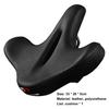 Hohler Fahrradsattel Verdicktes Kunstleder Stoßdämpfender Fahrradsitz zum Radfahren