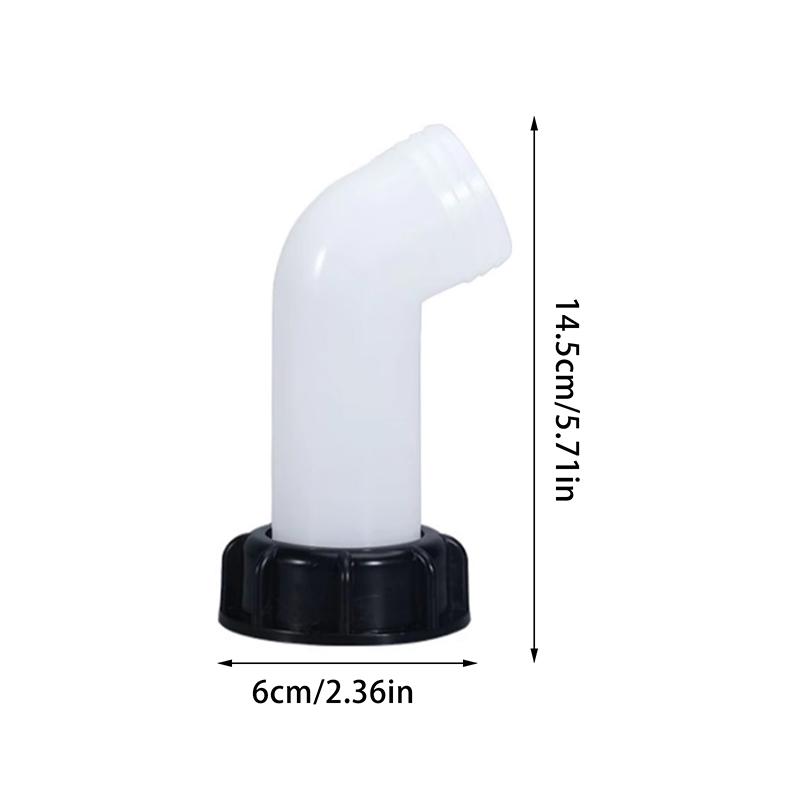 

Аксессуары для клапана резервуара IBC, Фитинги для крана шланга для садового полива, Сливной диверсионный патрубок для резервуара для воды