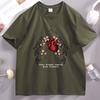 Funny Heart Printed T Shirt Casual Cotton Short Sleeve Round Neck Tshirt Summer Graphic Tees Unisex Clothing Streetwear Tees