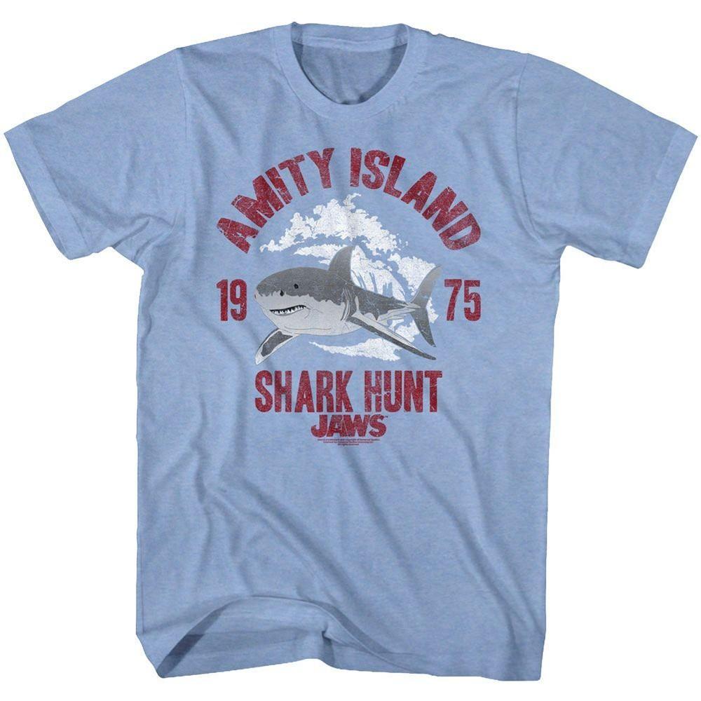 Jaws Shark Hunt Movie Shirt S
