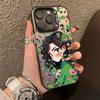 Green Girl Applies To Apple 16 Mobile Phone Case 15pro Protective Soft Case iPhone13 Color Silver 12 All-inclusive Xsmax
