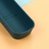Tableware Box Portable Flip Cover Type Cutlery Case Environmentally Friendly Chopstick Spoon Storage Box Drop-Resistant