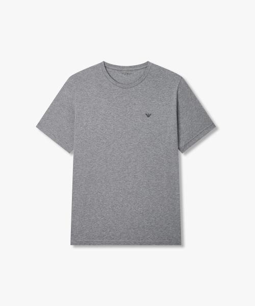 Emporio Armani Underwear Men s Short Sleeve Stretch Lounge T-shirt 0816134023 Shipped from Korea 100 Authentic Melange Grey - S 12990₽