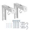 Projector Screen Wall Mount L Bracket Wall Mount Bracket for Home Projector or Movie Adjustable Mounting Hooks for Projection 1 66 lb Capacity Each