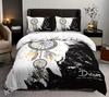 Chic Black & White Dreamcatcher Bedding Set-Breathable Soft Easy-Care 3-Piece Duvet Cover Pillowcases for All-Season Comfort