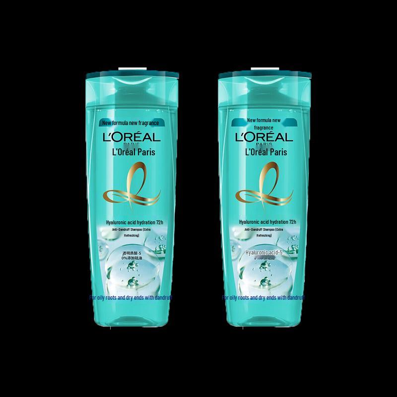 L Oreal Увлажняющий шампунь против перхоти с гиалуроновой кислотой
