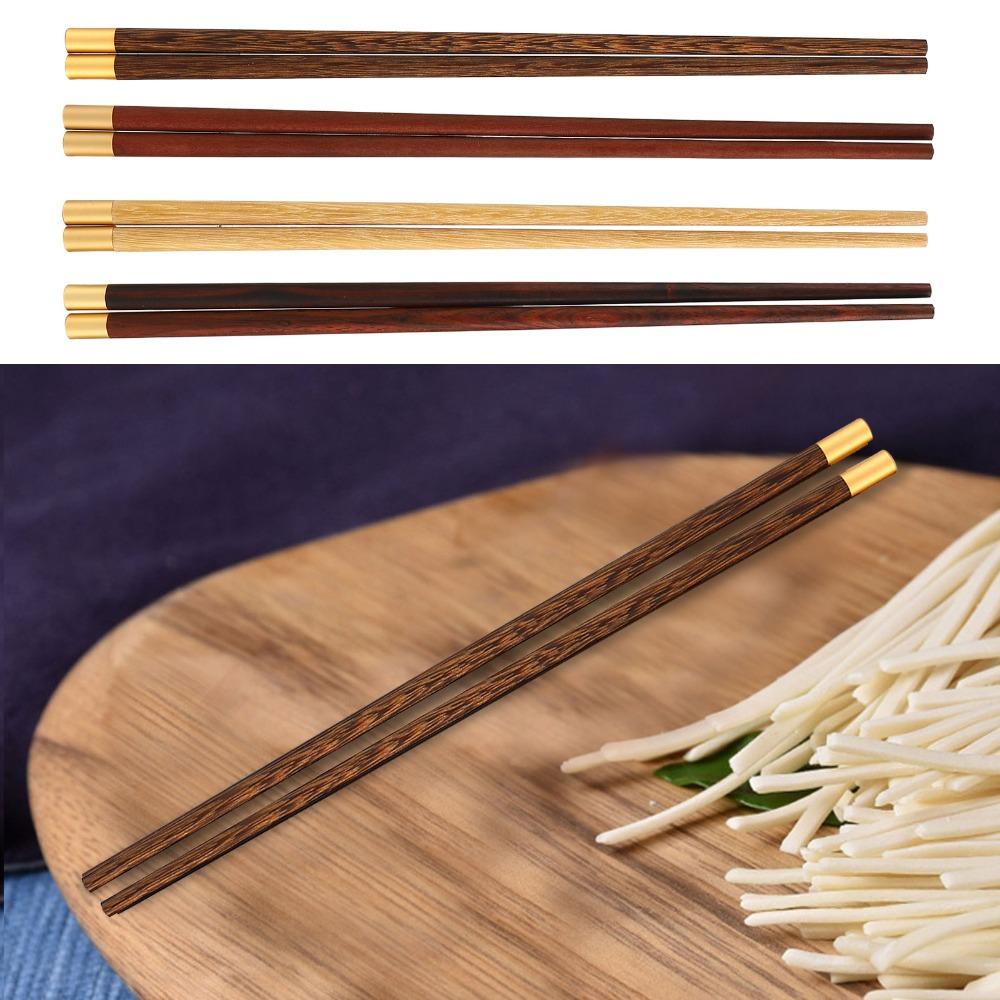 5 Pair Paint Free Wooden Chopstick Wooden Dining Chopsticks Chinese Chopstick  Daily Dining