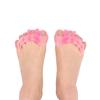 1 Pair Silicone Toe Separators Straightener Bunion Corrector Hammer Toe Spacers for Men and Women