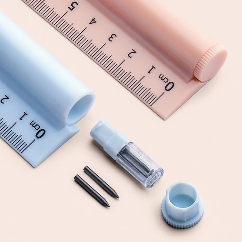 3 In 1 Compass Geometry Set With Ruler Pencil Multifunctional School Drawing Compass Math Geometry Tool Stationery