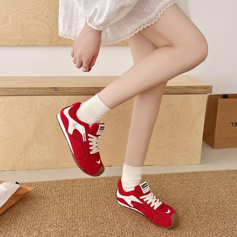 Fashion Women's Running Shoes Breathable Thick Bottom Casual Sports Sneakers Dequn Shoes Increased Height Shoes Spring Summer 2025