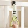 Cartoon Animal Shape Baby Pull Up Rings Dangling Toddler Standing Assist Handle  Infant Bed Fence