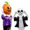 Skull Design Vertical Balloon Pumpkin Design Halloween Balloon  Halloween Party