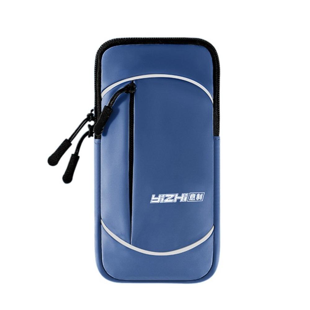 

Shoulder Belt Running Phone Arm Bag Waterproof Armband Sports Phone Bag Fitness Outdoor blue style 1