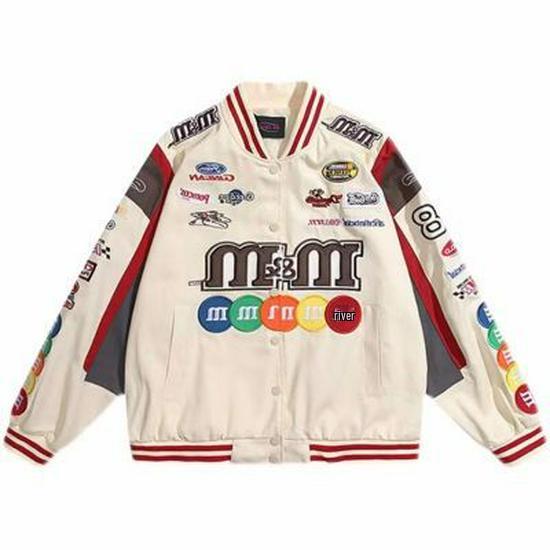 Geacă Moto Americană Retro: Versatil, Croială largă, Stil hip-hop pentru bărbați și femei