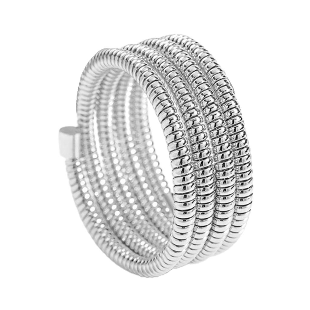 Waterproof Wrap Bracelet Opening Bangle Fashionable Cuff Bracelet Lightweight Wristband Wrist Accessory Iron Material