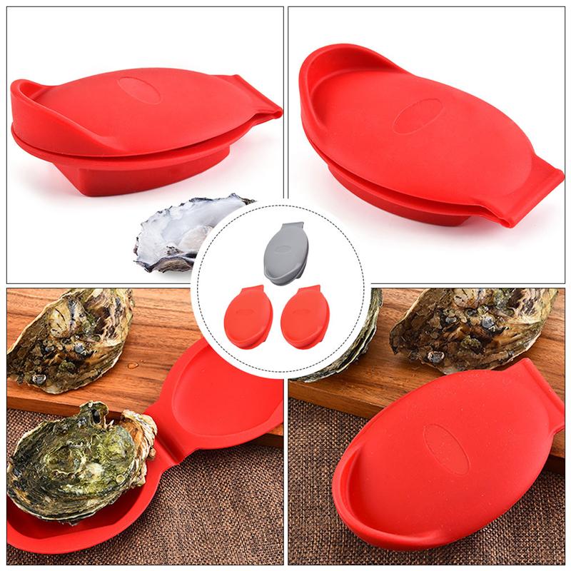 1pc Silicone Oyster Shucking Hand Clip Oyster Shucker Shellfish Opener Tools