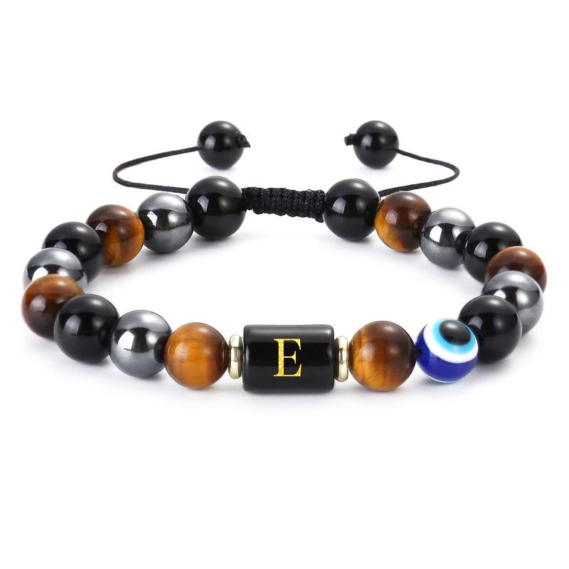 

JYL TS Bracelet Custom Photo Heart Beaded Preserves Memories & Positive Vibes E теплий колір чорний