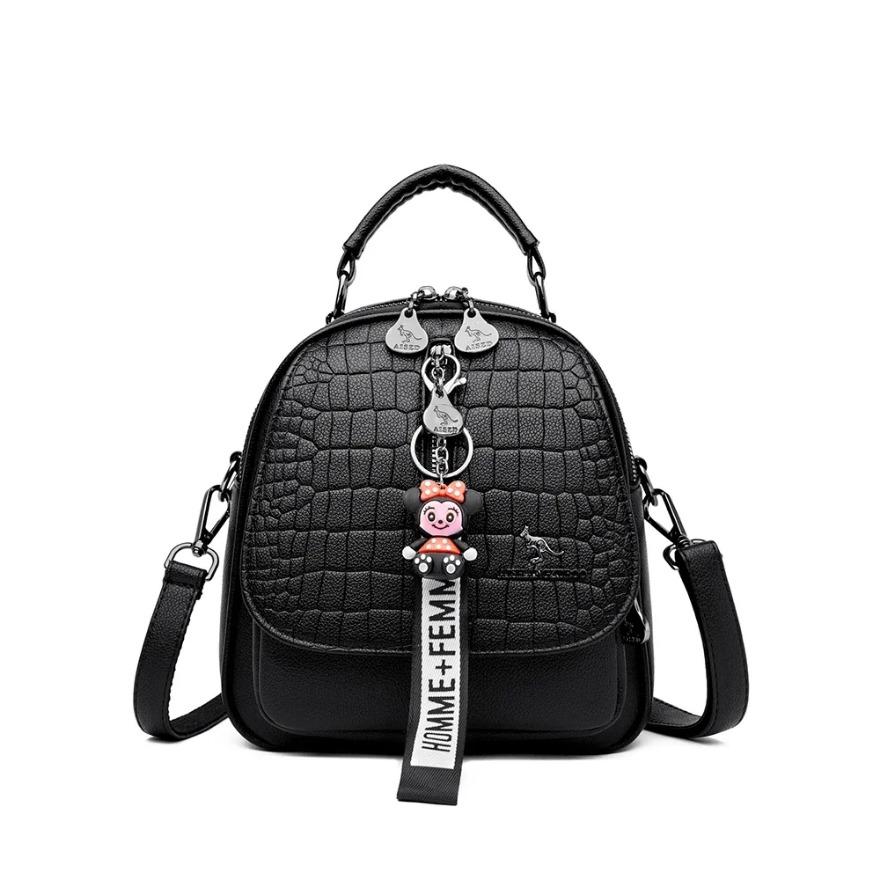 New Fashionable Backpack Women's Bag Fresh Sweet Student School High-capacity Light Bag Backpack Restore Ancient Ways Convenient