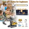 1 Set of Remote-controlled Toy Construction Vehicles and Toys and Gifts for Excavators That Can Produce Sound At High Heights