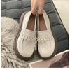 Women's Shoes Platform Round Toe British Style All-Match Oxfords Casual Female Loafers Shallow Mouth Flats Mary Janes Footwear
