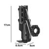 Universal Motorcycle Bumper Cup Bolder 360 Degree Rotatable Black Water Bottle Holder Adjustable Bicycle Bottle Cage