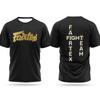 Pánské tričko z čisté bavlny Bojový oblek Fairtex Potisk Sportovní Pohodlné Prodyšné Volné Krátký rukáv Dámský top