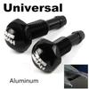 2 Pcs CNC Car Windshield Wiper Water Nozzles Hood Spray Jet Window Washer Nozzle