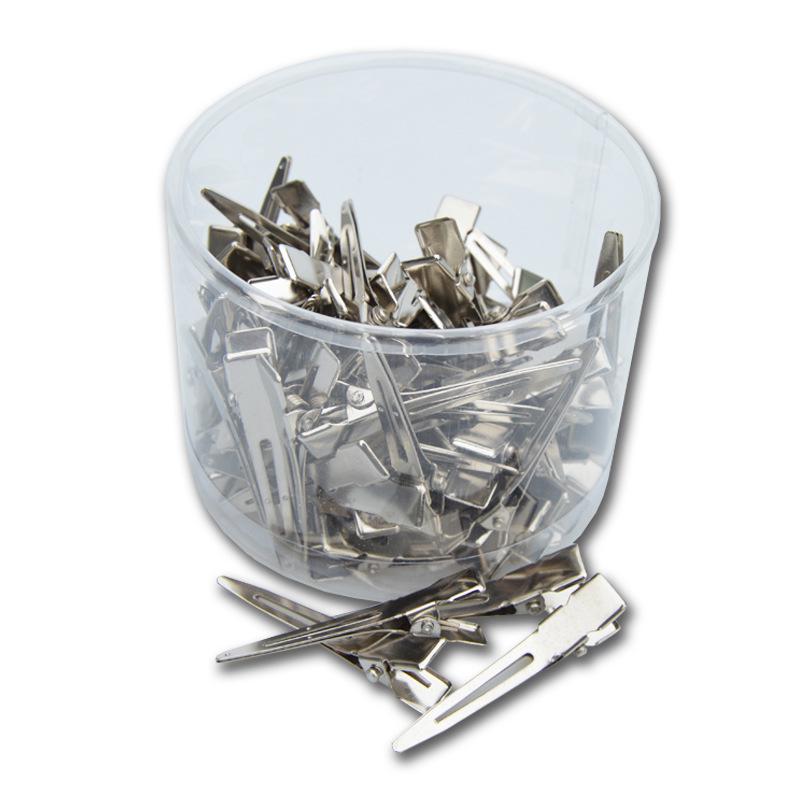 Small Aluminum Updo and Sectioning Hair Clips for Bridal Styling