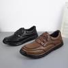 Men's Non-Slip Cowhide Leather Casual Shoes - Autumn/Winter 25  