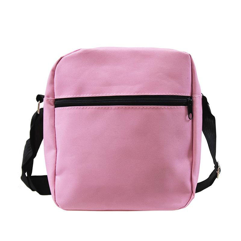 Casual Shoulder Bag, Student Stationery Bag, Oblique Span Bag, Schoolbag, One Piece, Customized Heat Transfer with Pictures.