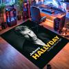 Johnny Hallyday: Life Death carpet Suitable for all seasons floor mats Dormitory decoration Protective pad Fashion