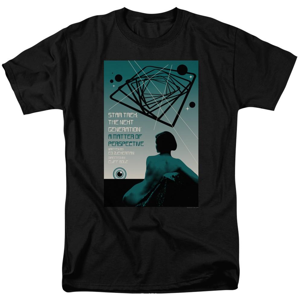 Star Trek - Tng Season 3 Episode 14 - Adult Unisex Short Sleeve T-Shirt - Black 2XL