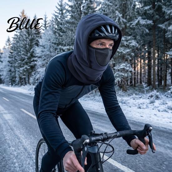 Masque Balaclava Chauffant Integrale Masque Respirant Ski Hiver Unisexe Couverture Coupe-Vent pour Hommes