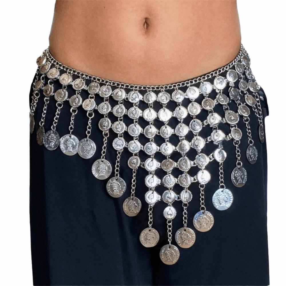 Tassel Belly Chain Creative Waist Chain Belt Dance Belt Body Jewelry Style 4