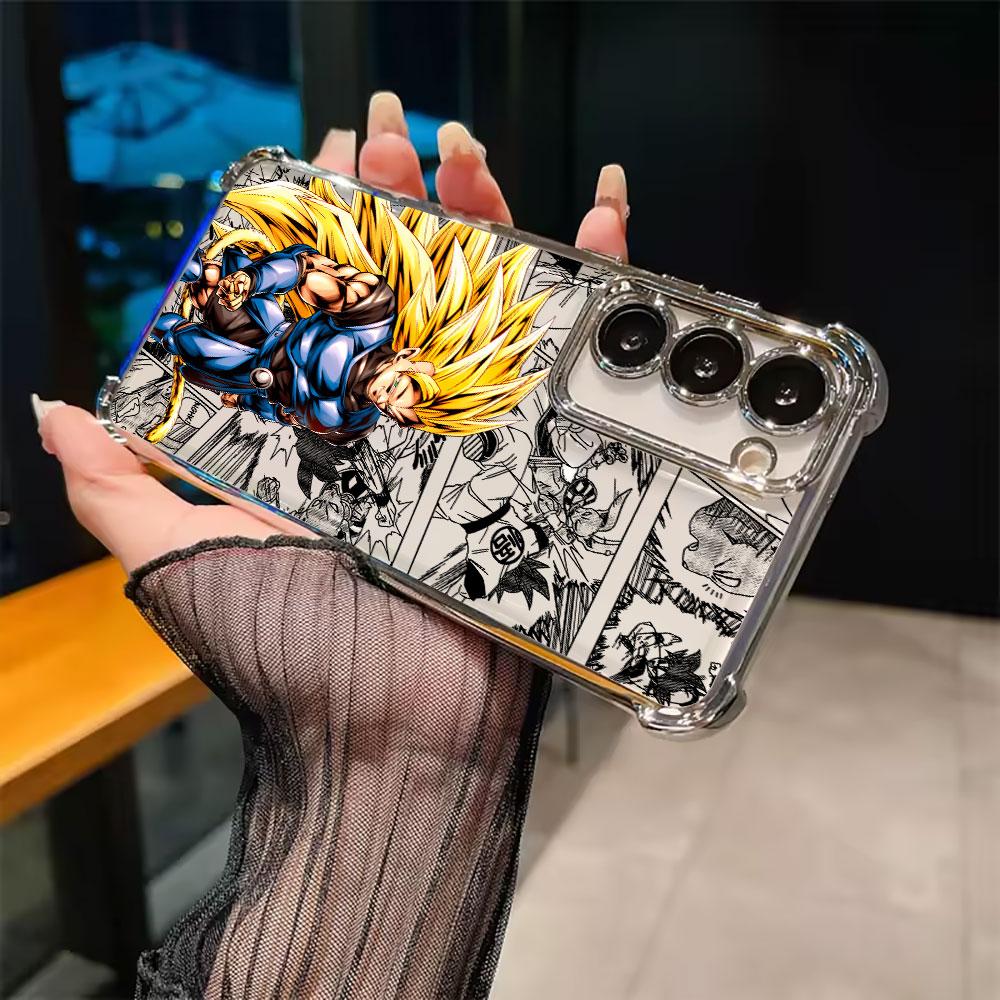 Dragon B-Ball Anime Super Saiyans For Galaxy S26 Ultra Phone Case For Samsung S26 S25 S24 S23 S21 Ultra S20 FE S25 Plus 5G Cover