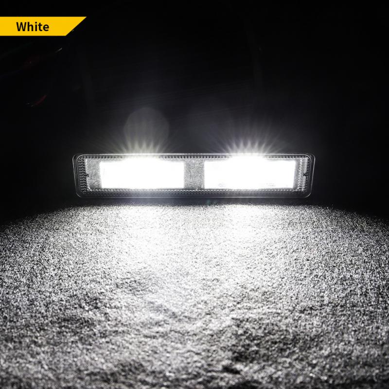 Flood Spotlights Superbright 16led 48w For Offroad Truck Tractor Boat Car Accessories Driving Fog Lamp Weatherproof 16 Led