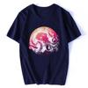 Deep Sea Octopus Funny Vintage TShirt Casual Cotton Tshirt Oversized Unisex Tops Unisexs Clothes Fitness T Shirt