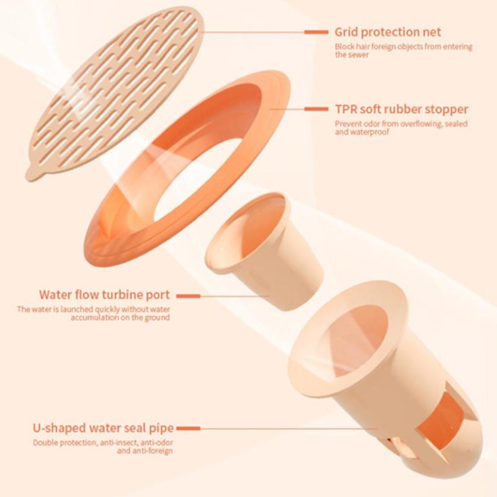 Neu Bad Dusche Boden Sieb Abdeckung Stecker Falle Silikon Anti-geruch Waschbecken Bad Wasser Ablauf Filter Insekten Prävention Deodorant