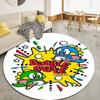 Bubble Bobble Round Area Rug,Carpet Rug for Living Room Bedroom Sofa Playroom Decor,Non-slip Floor Mat41