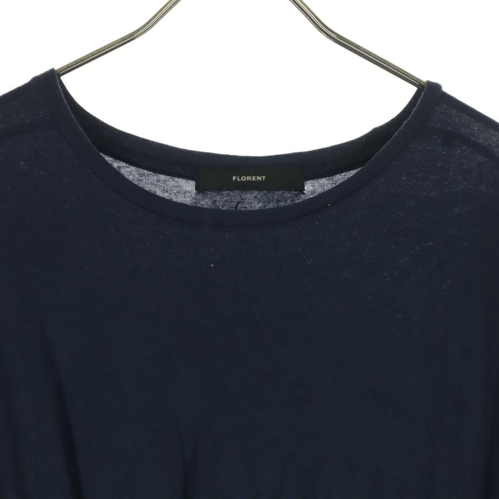 FLORENT Made In Japan Long Sleeve Long Dress Navy Women Used