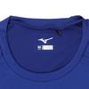 Mizuno Baseball Size O Blue Men's Low-Neck Long-Sleeve Undershirt, (LL),
