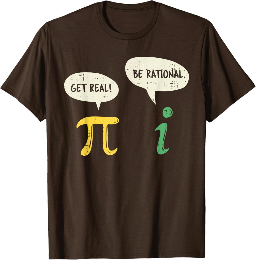 Funny Get Real Be Rational Shirt Pi Math Teacher Gift TShirt for Teachers