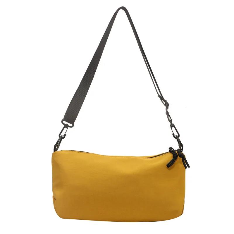 

Нейлонова повсякденна сумка через плече Жіноча маленька сумка Спортивна жіноча сумка через плече Гаманець і сумочка Жіноча дизайнерська сумка one size жовтий